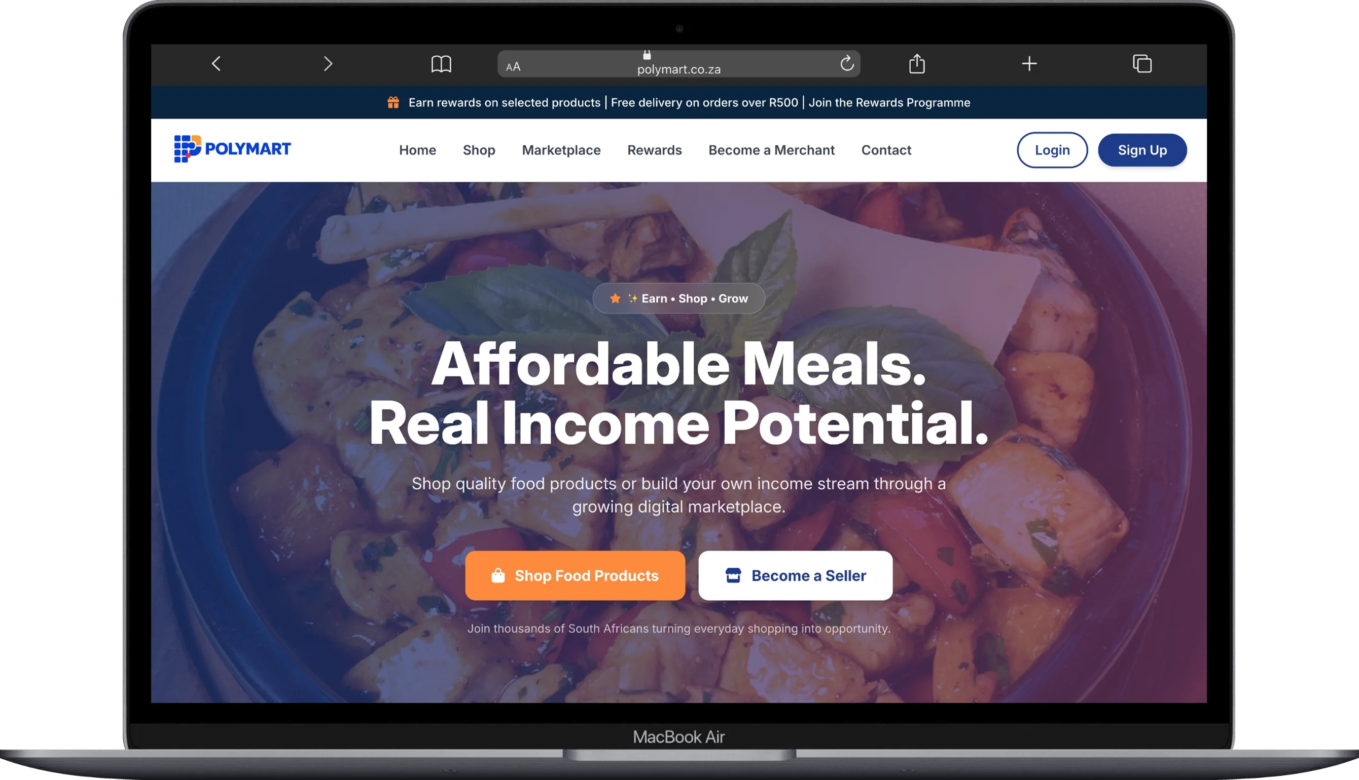 PolyMart marketplace