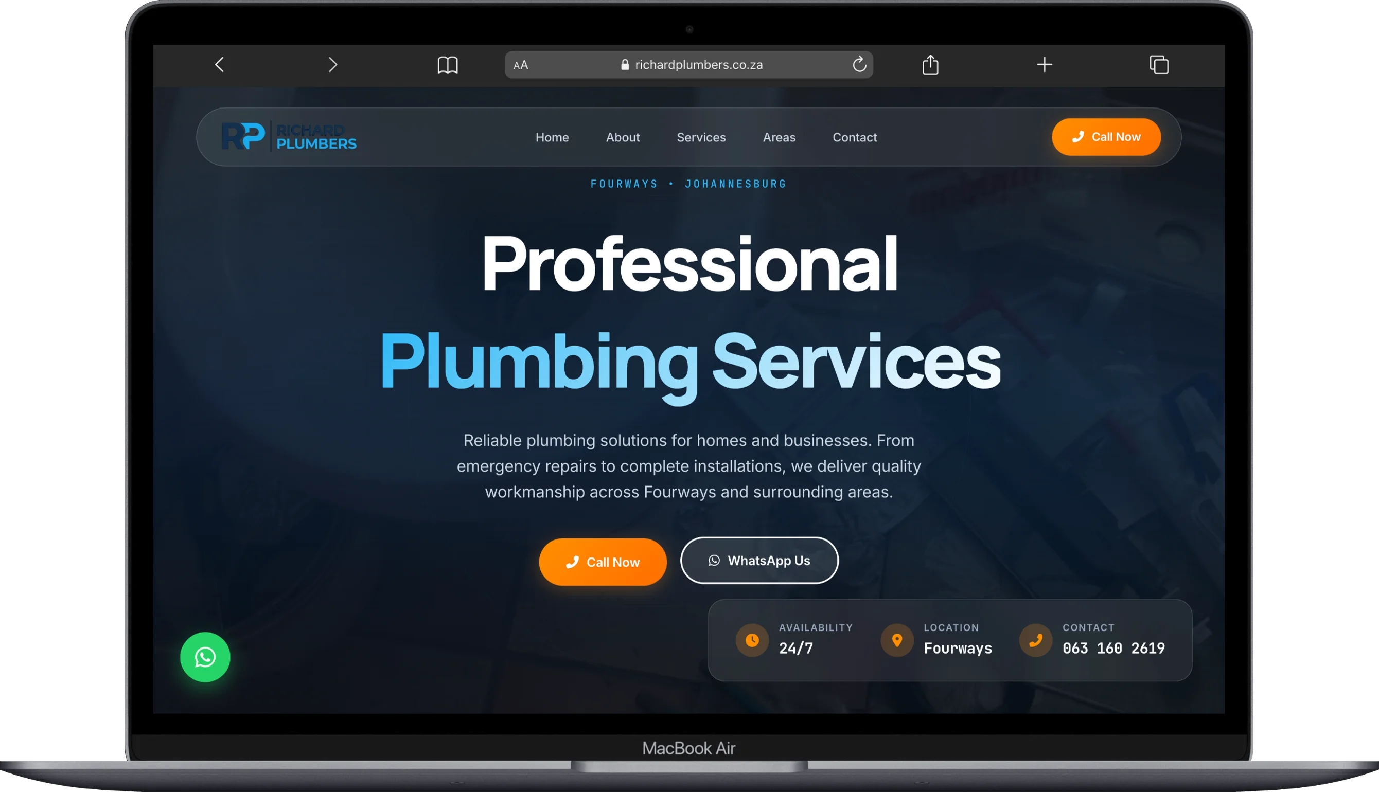 Richard Plumbers website